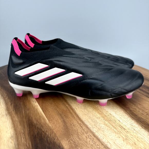 Adidas Copa Pure + FG HQ8895 Black White Men\'s 7/ Women\'s 8 Soccer Cleats NEW main image 9